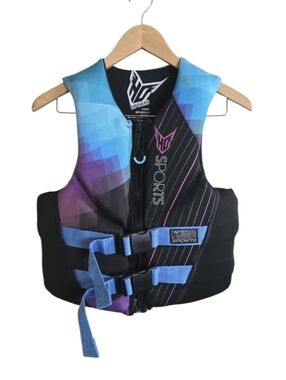 HO Sports Women's Ergo Life Jacket/Vest Blue & Purple. Size Medium